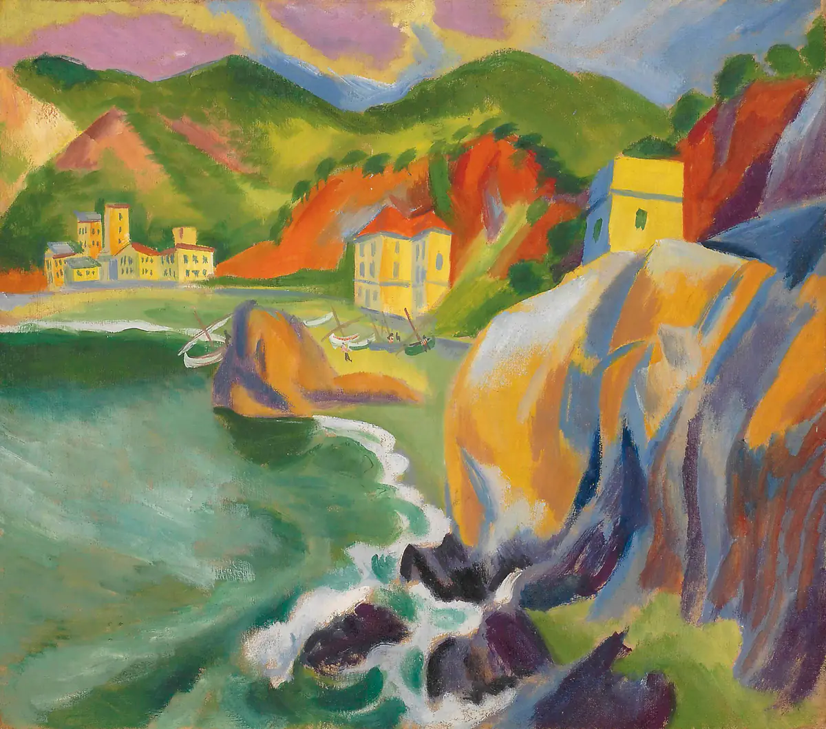 Monterosso al Mare, 1913 - Max Pechstein
