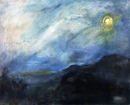 Clair de lune à Neukastel - Max Slevogt