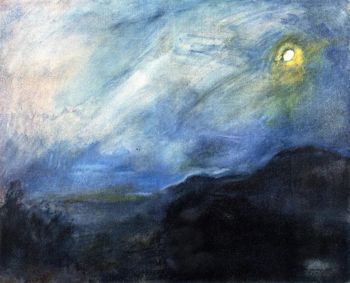 Clair de lune à Neukastel — Max Slevogt