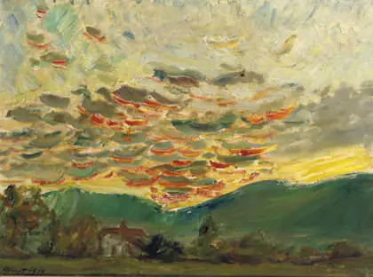 Coucher de soleil - Max Slevogt