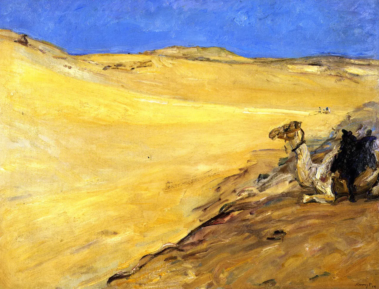 Le Désert de Libye - Max Slevogt