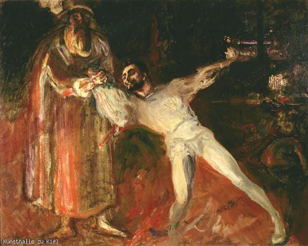 Don Juan et le Commandeur — Max Slevogt