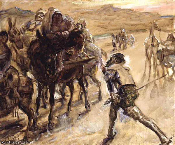 Don Quichotte et Dulcinée — Max Slevogt