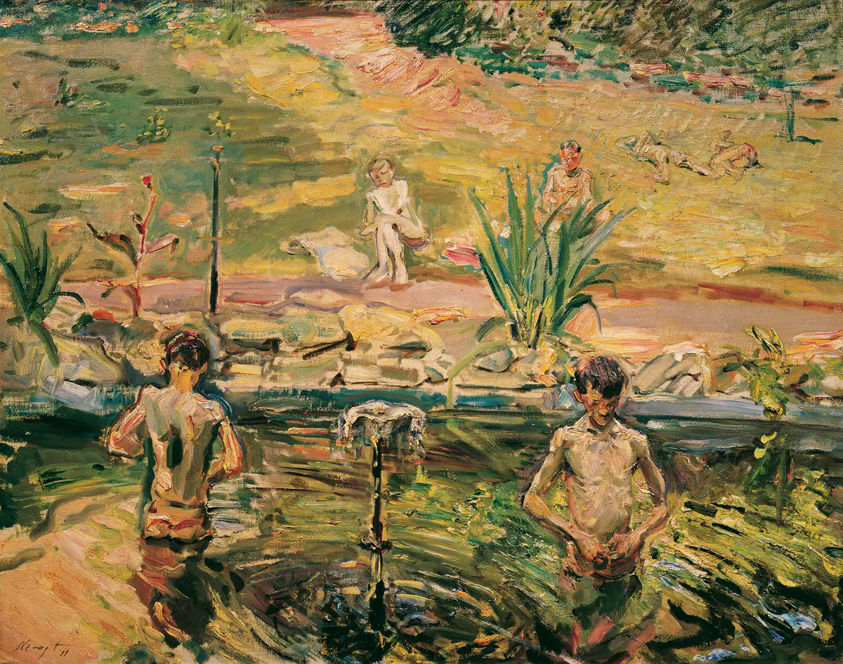 Garçon de bain - Max Slevogt
