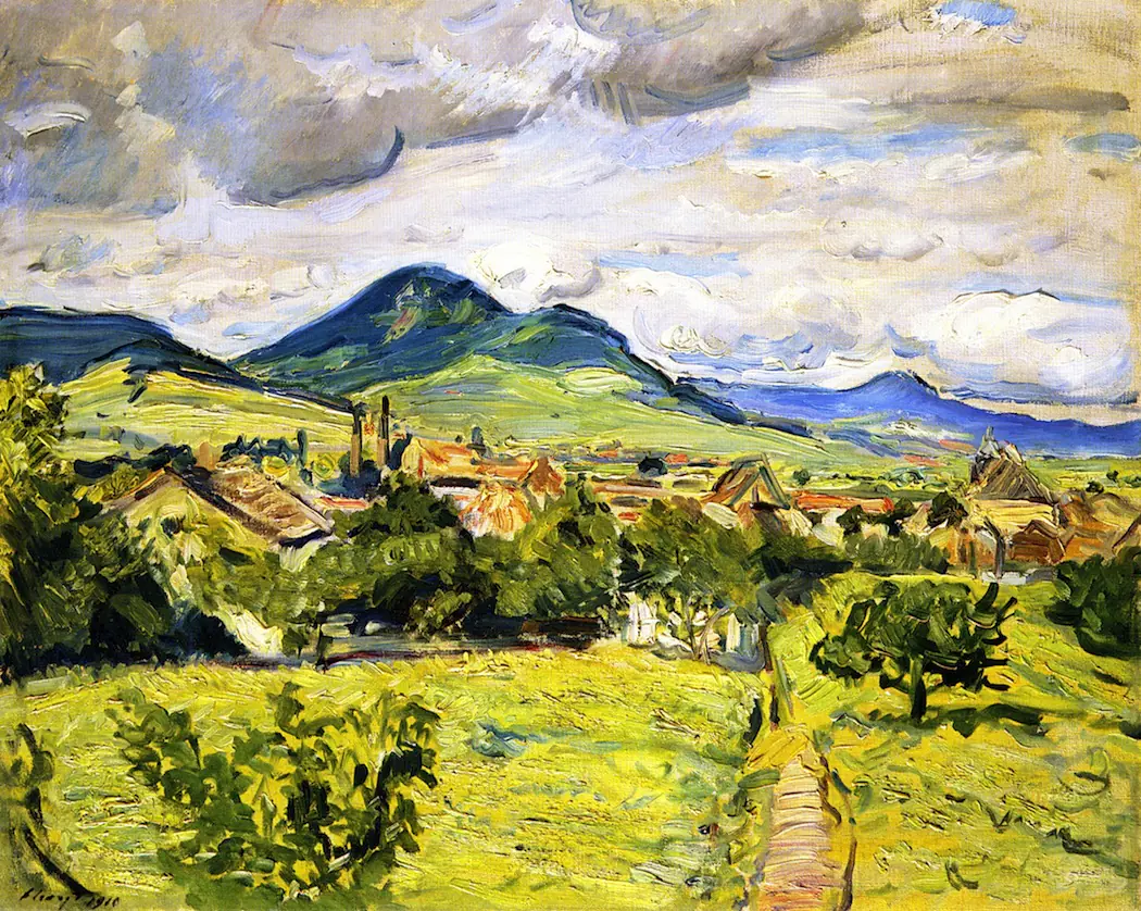 Printemps dans le Palatinat - Max Slevogt