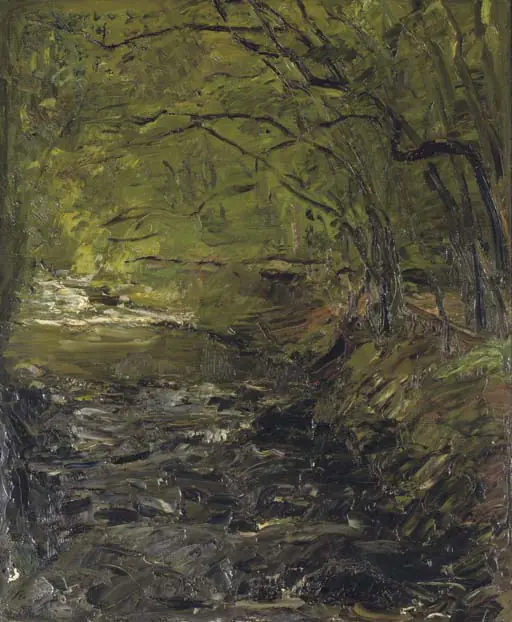 Ruisseau forestier - Max Slevogt