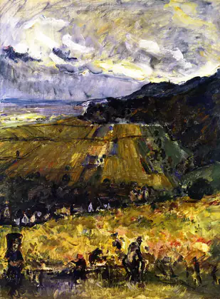 Vendanges à Neukastel - Max Slevogt