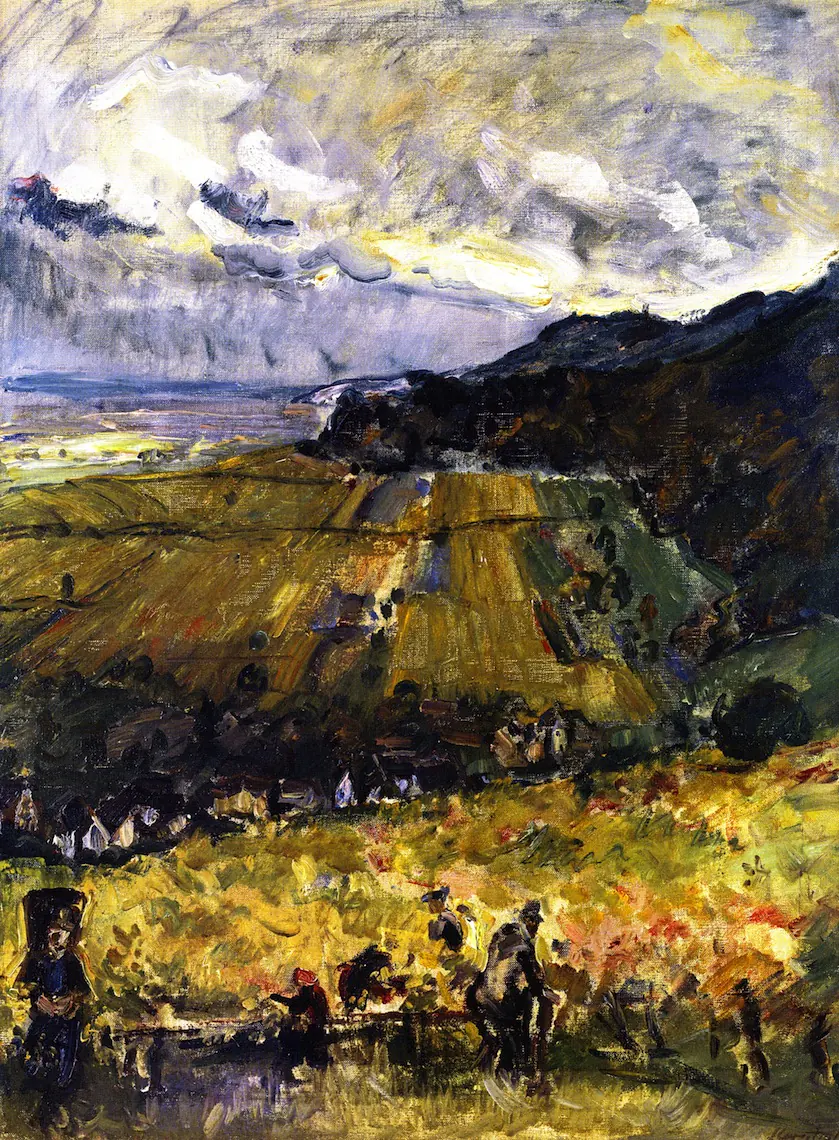 Vendanges à Neukastel - Max Slevogt