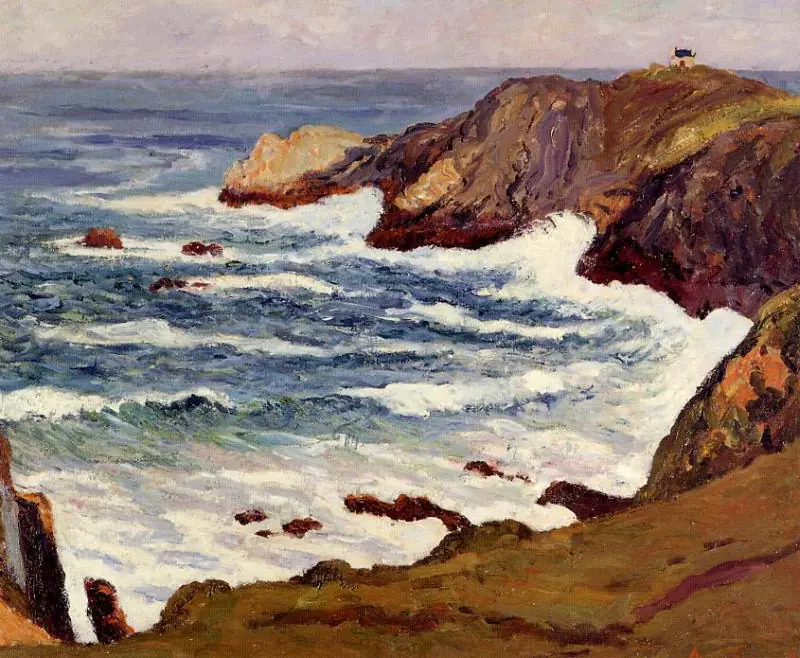 La Crique, côte rocheuse - Maxime Maufra