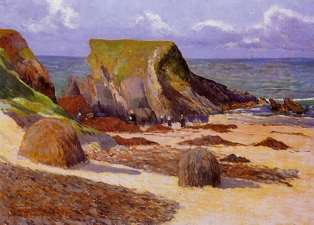 Récolte du goémon - Maxime Maufra