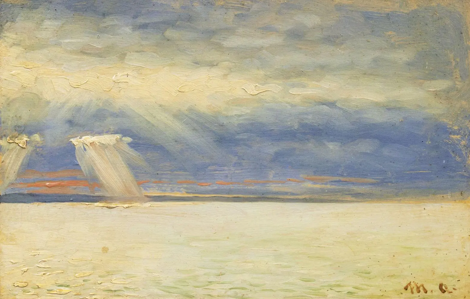 Le soleil perce. - Michael Ancher