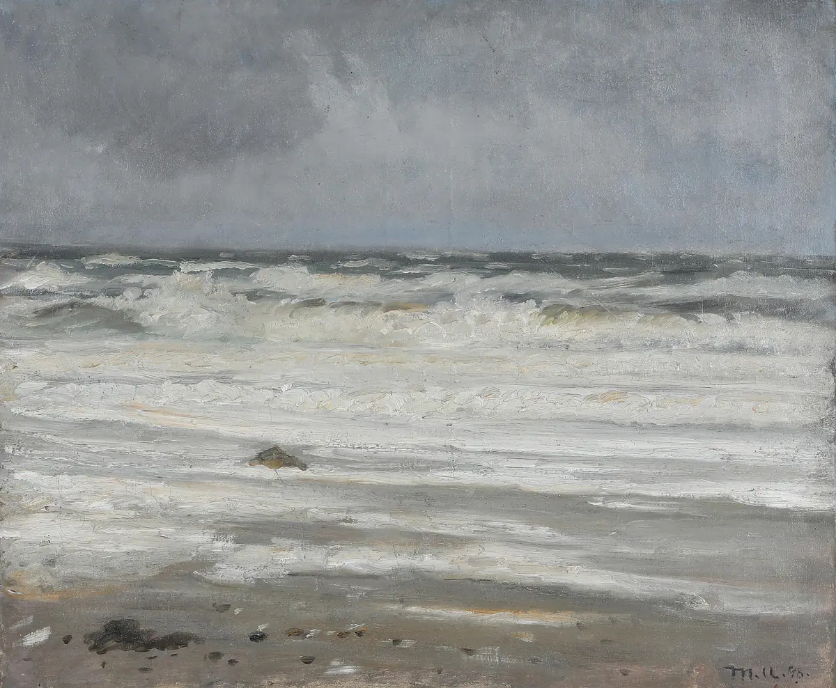 Surfer (1898). - Michael Ancher