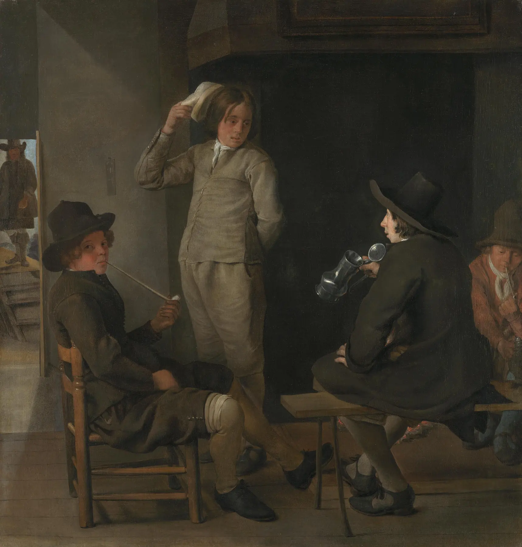 Scène de taverne - Michael Sweerts