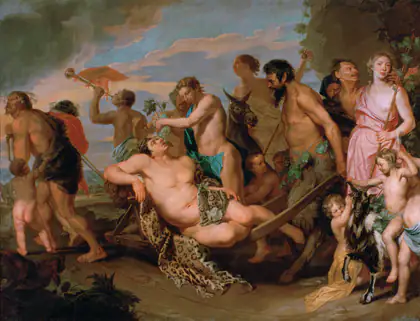 Le Triomphe de Bacchus - Michaelina Wautier