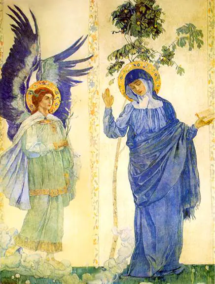 L’Annonciation - Mikhaïl Nesterov