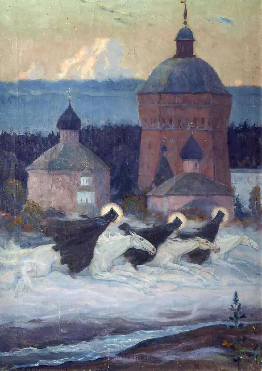 Les Cavaliers - Mikhaïl Nesterov