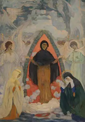 L’Intercession de la Vierge - Mikhaïl Nesterov