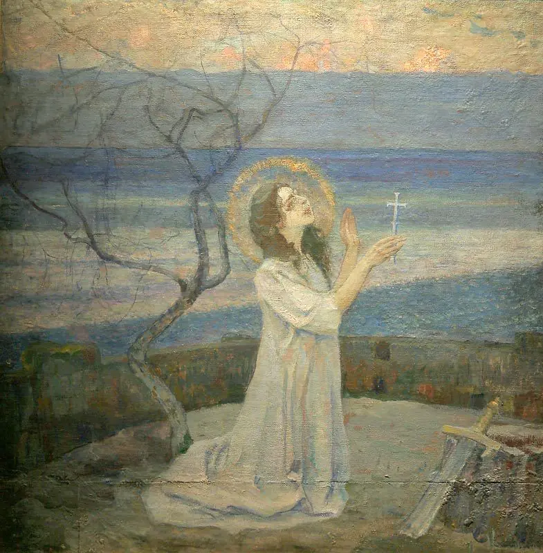 Sainte Barbara - Mikhaïl Nesterov