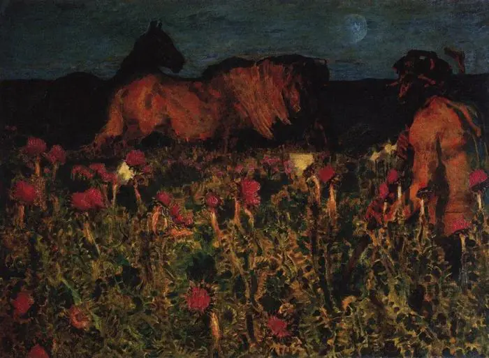 Dans la nuit - Mikhaïl Vroubel