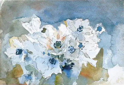 Fleurs blanches - Mikhaïl Vroubel