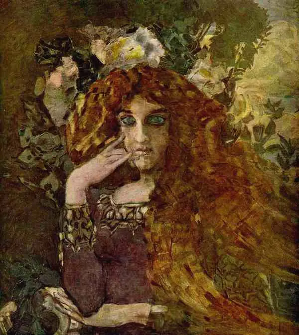 La Muse - Mikhaïl Vroubel