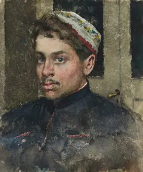 Portrait de Sergueï Kostenko - Mikhaïl Vroubel