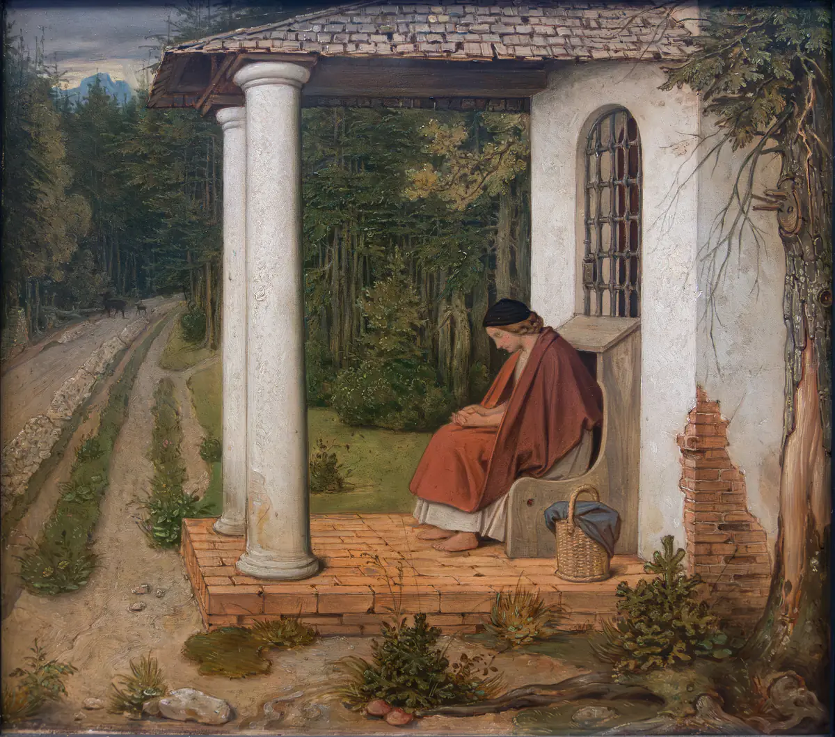 La chapelle forestière - Moritz von Schwind
