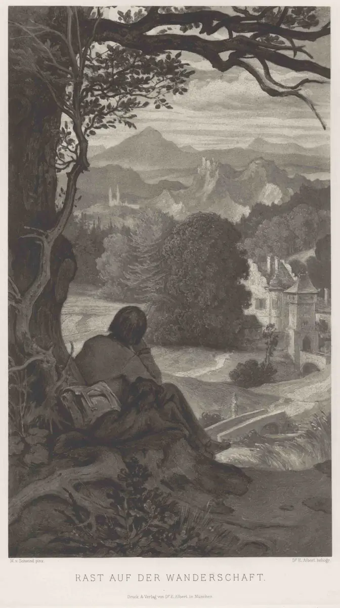 En voyage - Moritz von Schwind