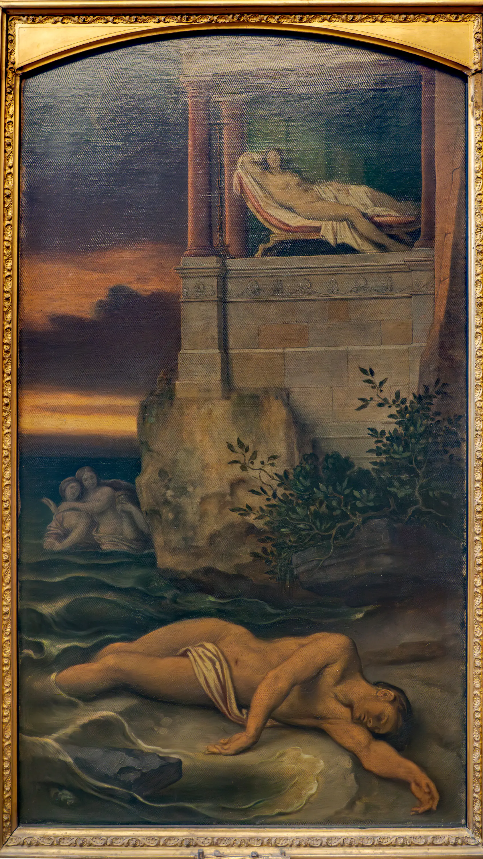 Héros et Léandre - Moritz von Schwind