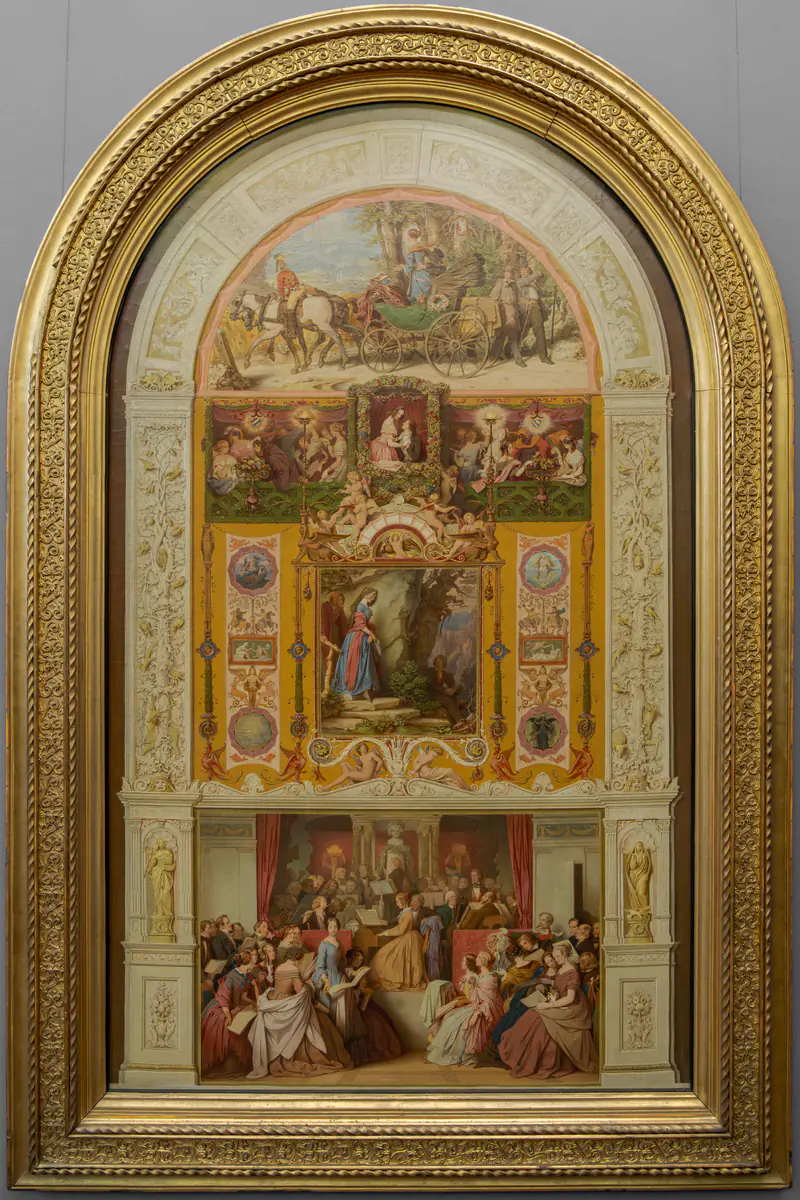 Une symphonie - Moritz von Schwind