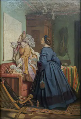 La visite - Moritz von Schwind