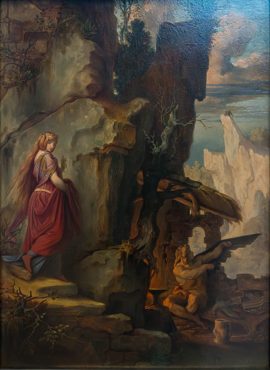 Wieland le forgeron - Moritz von Schwind