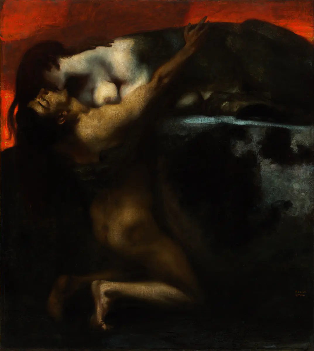Le Baiser du Sphinx - Artiste inconnu