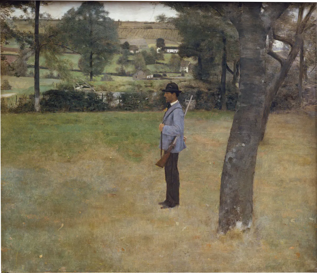 Le garde-chasse - Artiste inconnu