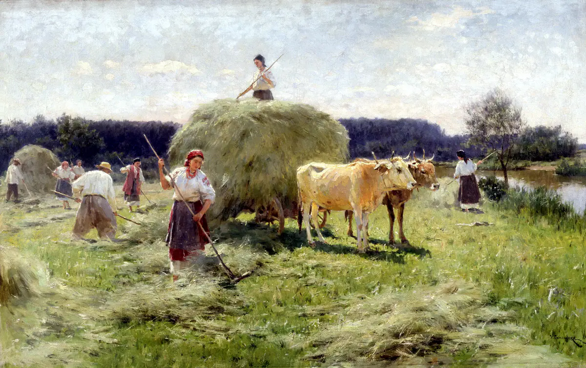 Fenaison - Mykola Pymonenko