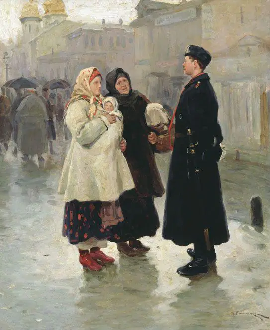 Réunion - Mykola Pymonenko