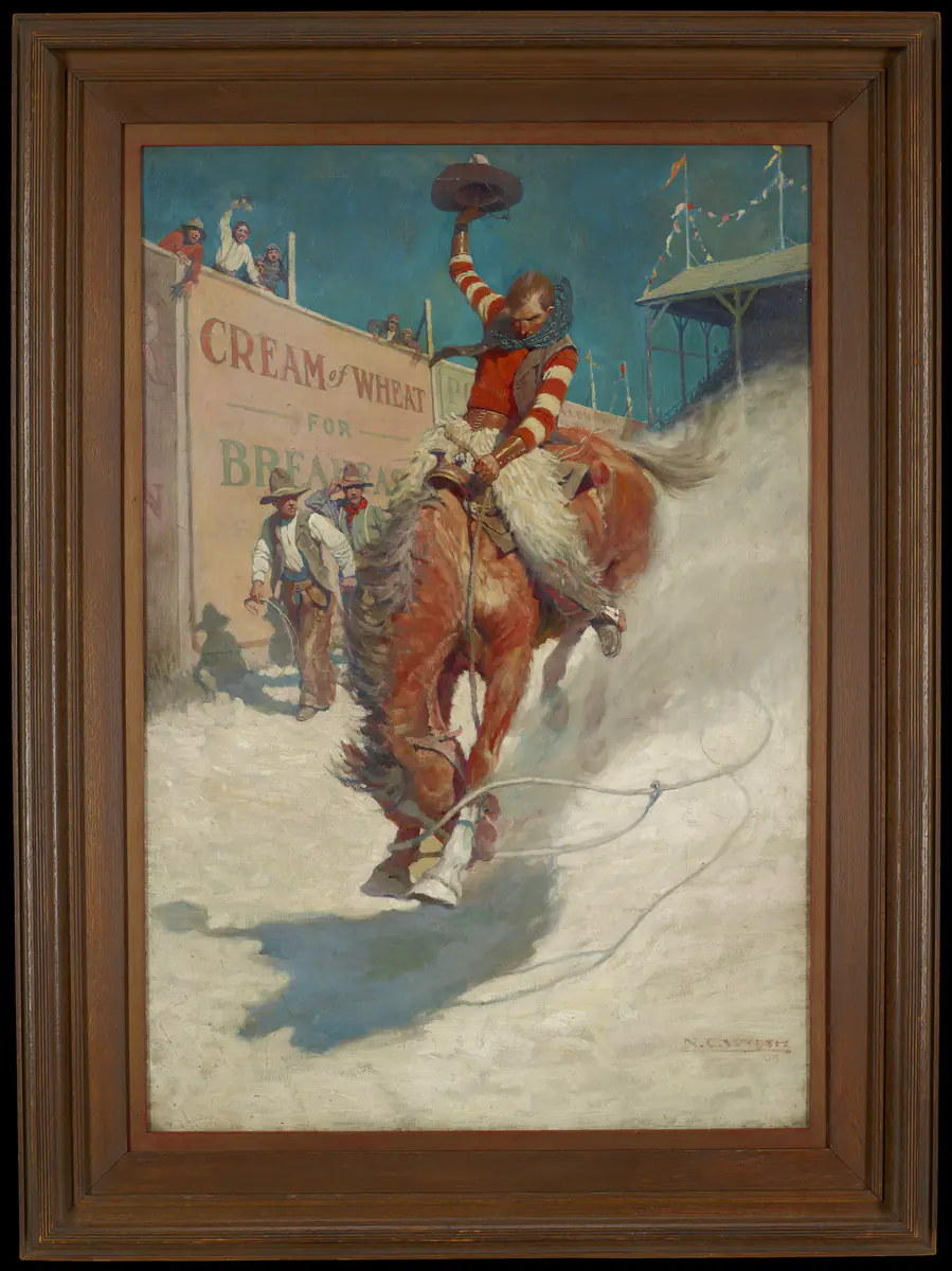 Bronco Buster - N. C. Wyeth