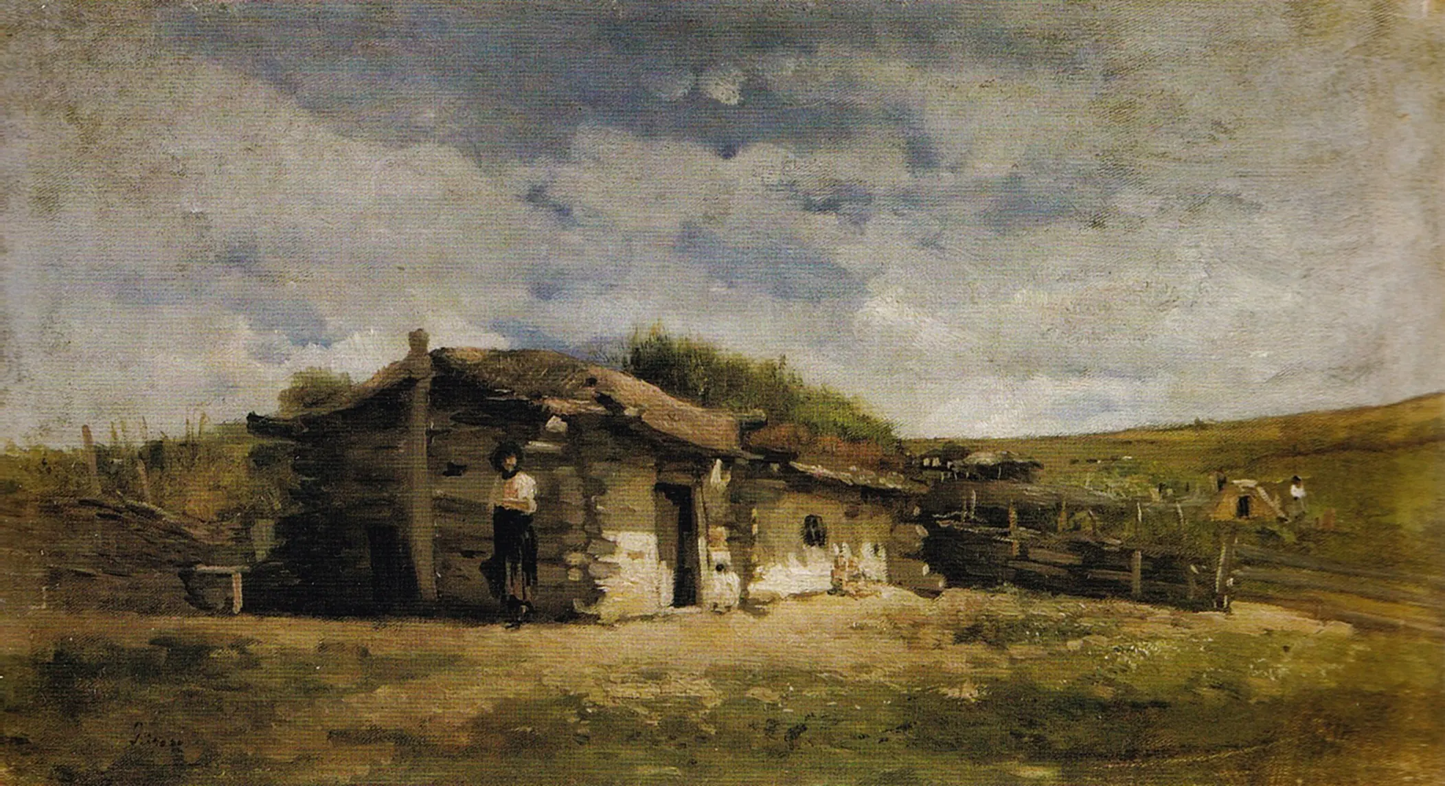 Cabane - Nicolae Grigorescu