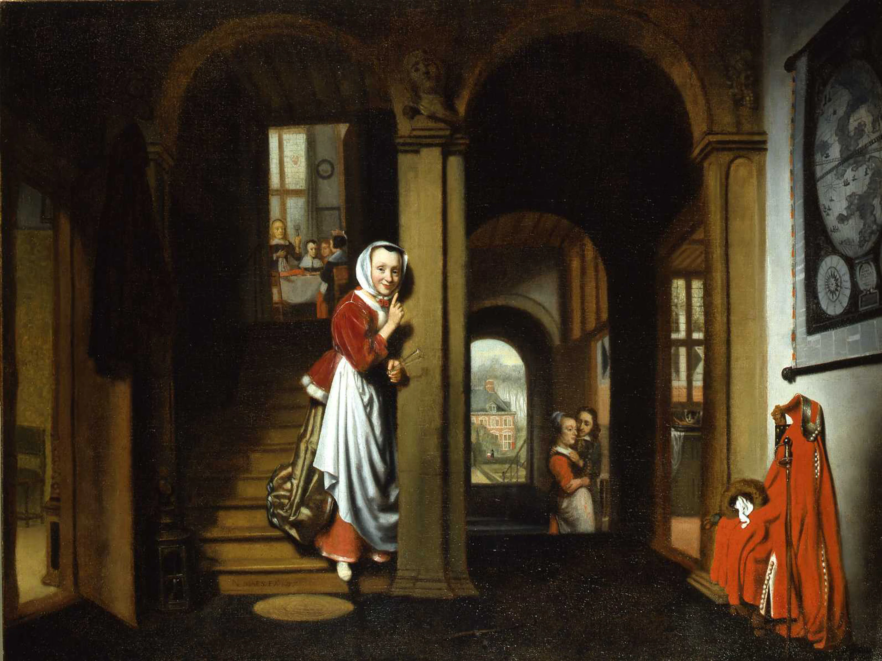 Oreille indiscrète - Nicolas Maes