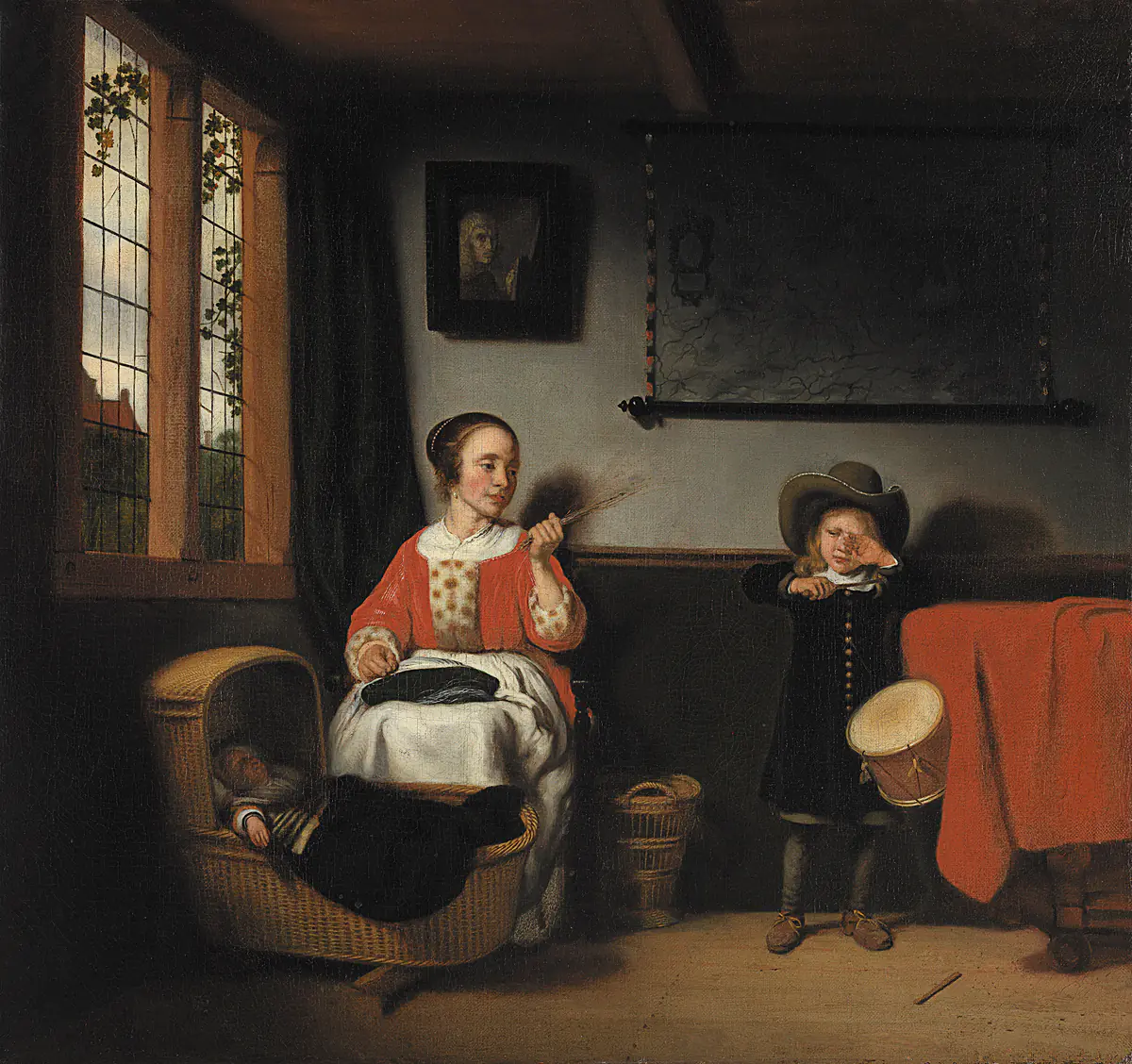 Le vilain batteur - Nicolas Maes