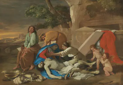 Lamentation du Christ - Nicolas Poussin