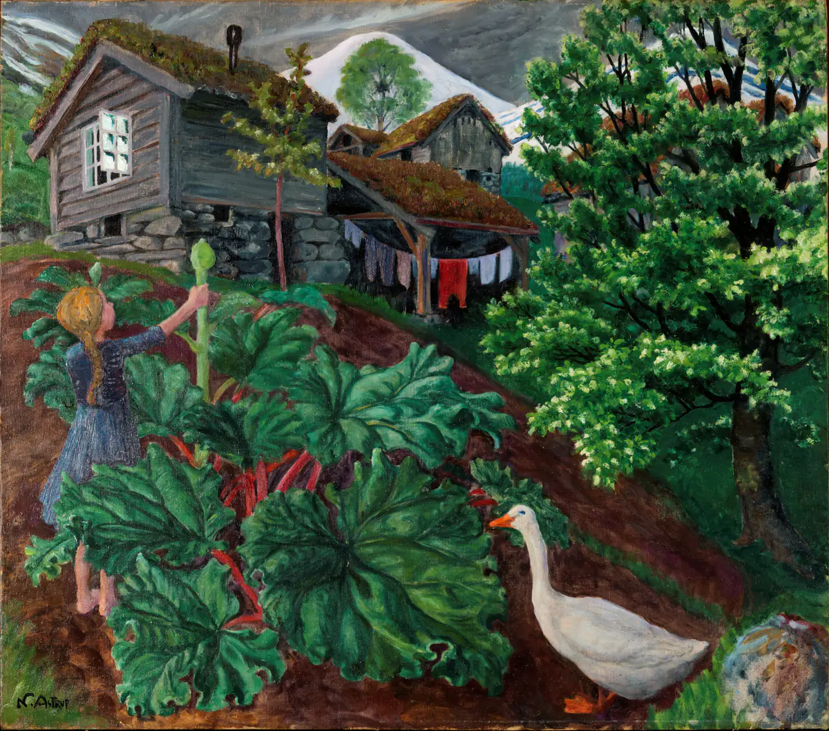 L'Oie - Nikolai Astrup