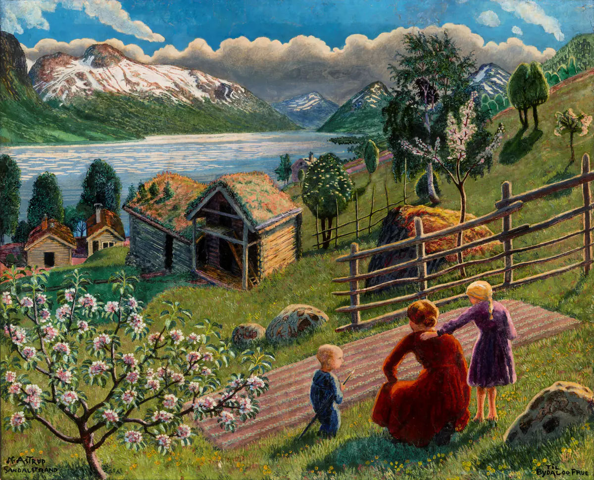 Sandalstrand - Nikolai Astrup