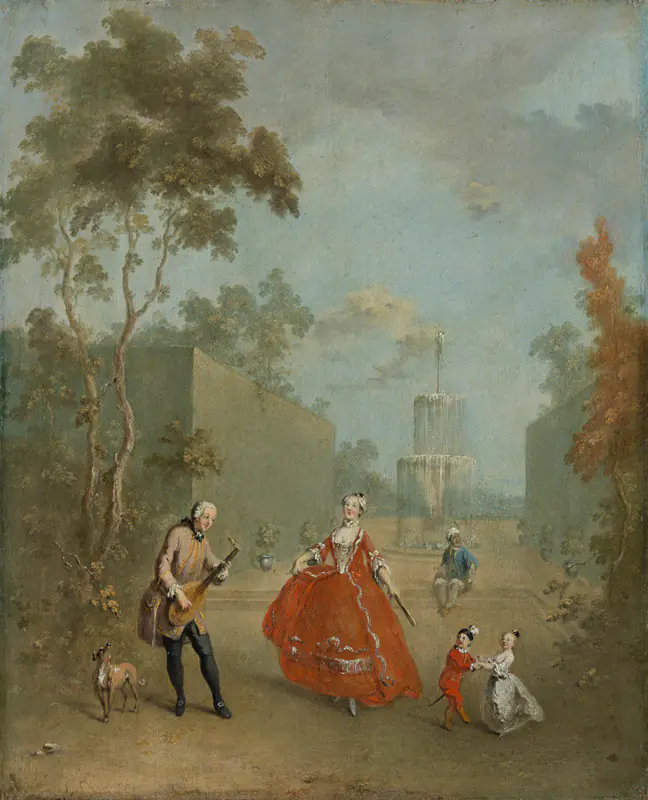 Danseuse d'un menuet - Norbert Grund