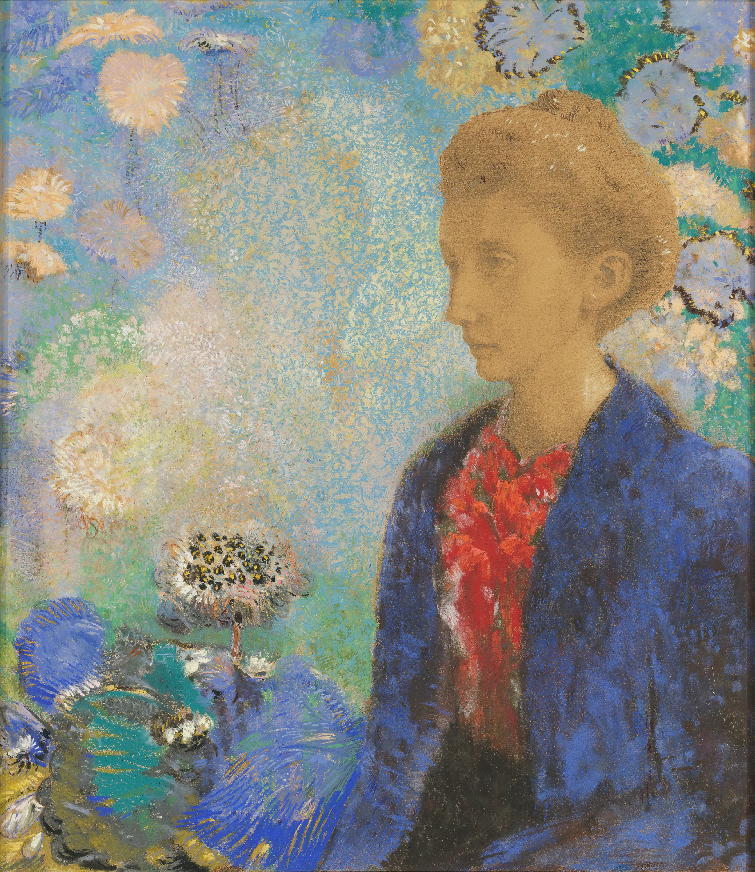 Baronne de Domecy - Odilon Redon