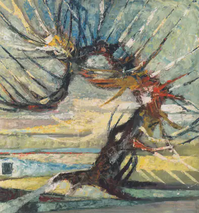 Un arbre - Otto Mueller