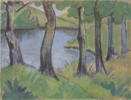 Lac forestier - Otto Mueller