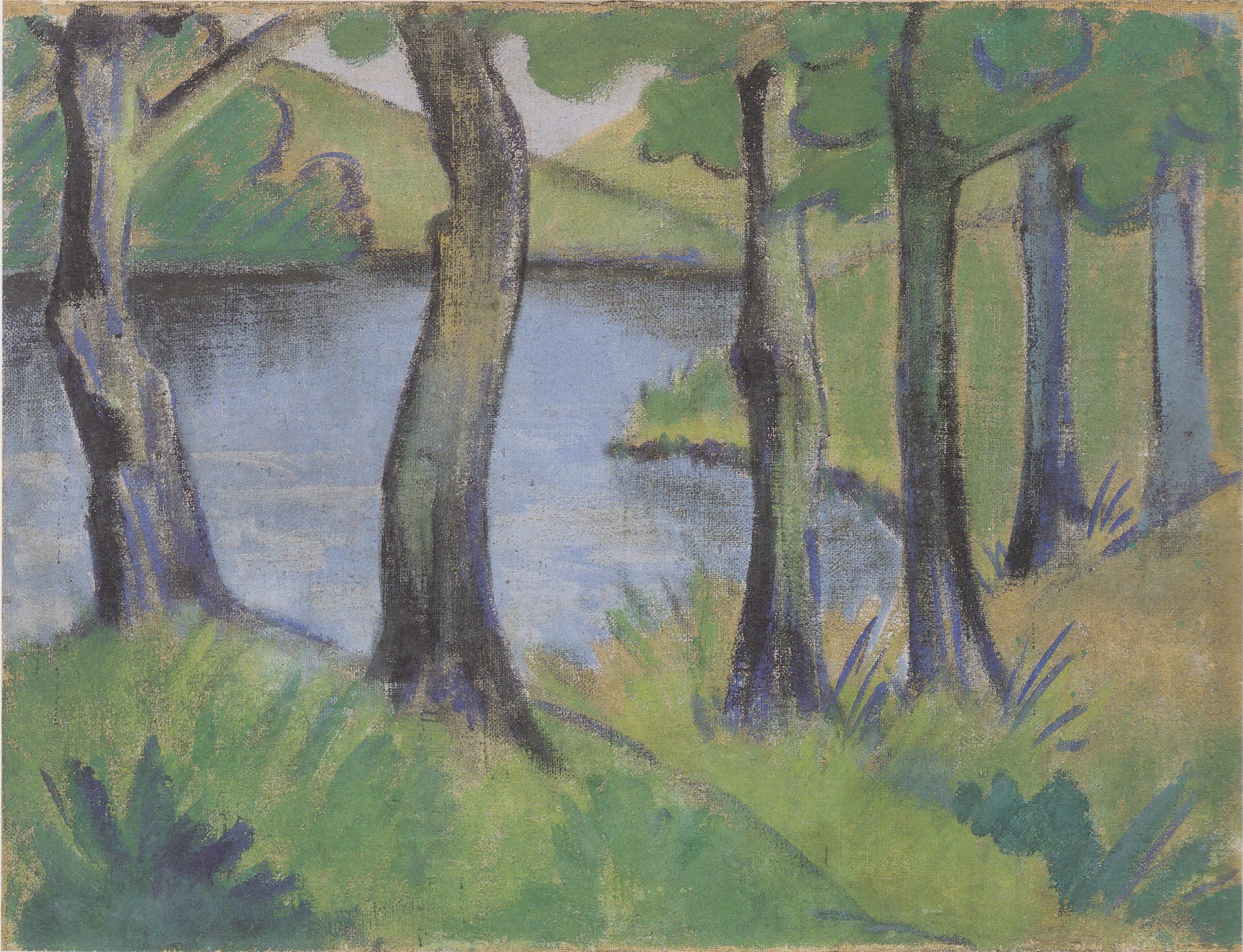 Lac forestier - Otto Mueller