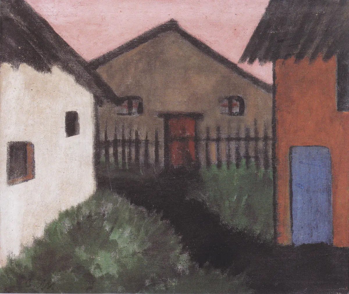 Maisons de village - Otto Mueller