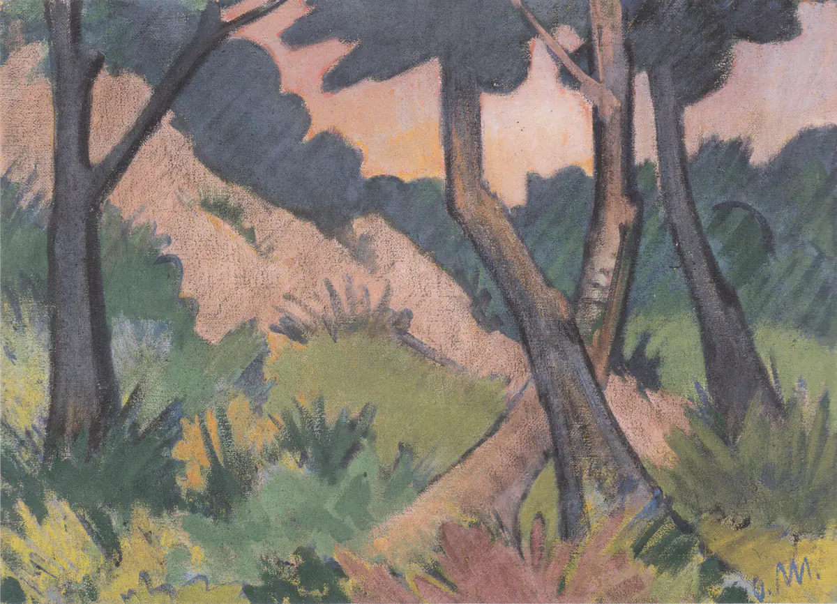 Paysage III - Otto Mueller